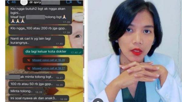 Dokter Qory Hilang di Bogor Saat Hamil 6 Bulan Viral di Medsos, Diduga Korban KDRT Suami