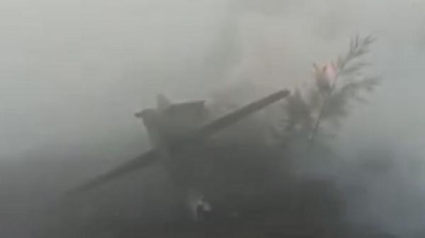 Jasad Korban Pesawat TNI AU Jatuh di Pasuruan Dievakuasi