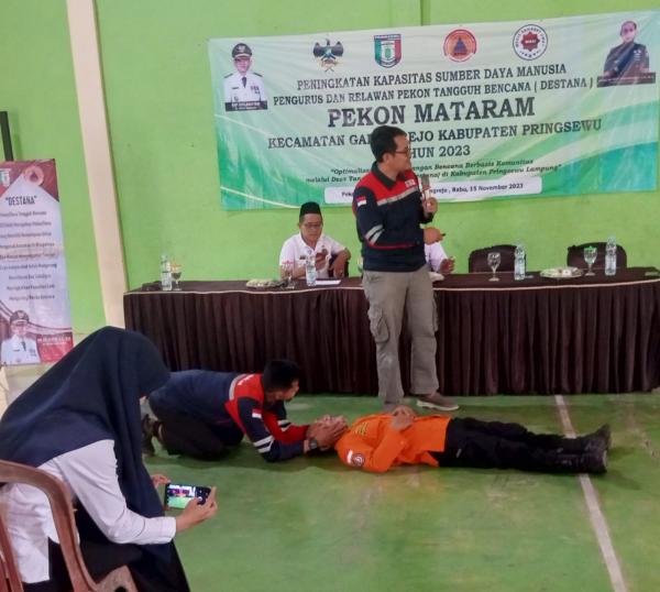 Optimalisasi Penaggulangan Bencana Berbasis Komunitas di Pekon Mataram