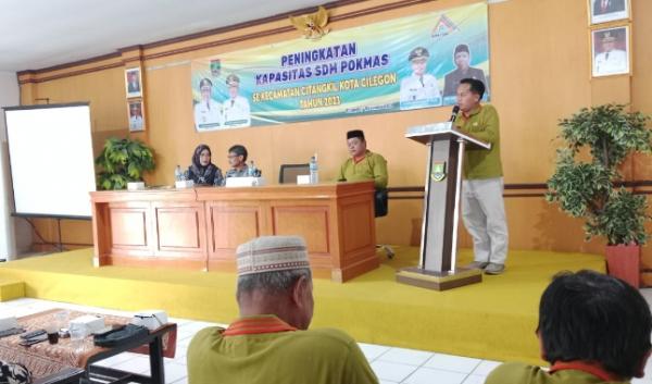 Pemerintah Kecamatan Citangkil Gelar Peningkatan Kapasitas SDM Terhadap Pengurus Pokmas