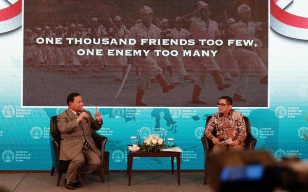 Menhan Prabowo Dorong Kemajuan Industri Dalam Negeri