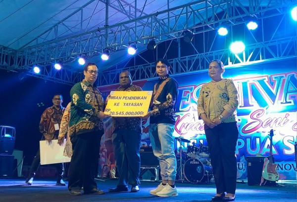 Perdana Festival Kreasi Seni dan Kreasi Budaya di Gelar Pemerintah Provinsi Papua Selatan