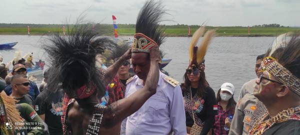Pj Gubernur Papua Selatan Buka Festival Sejuta Rawa II Kabupaten Mappi