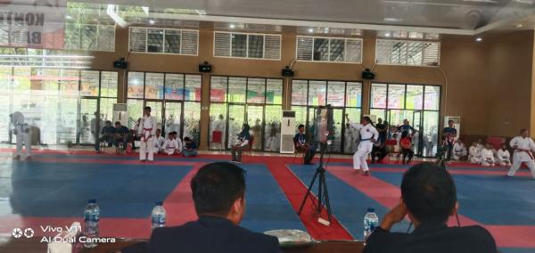 Diikuti Ratusan Peserta, Sekolah Beladiri Karate Indonesia Lampung gelar SBKI Cup 1 di Way Kanan