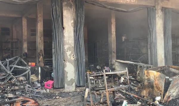 Olah TKP Kebakaran Toko Perabot Rumah Tangga di Ponorogo, Ini Kata Polisi