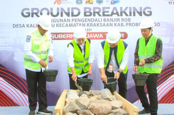 Bangunan Pengendali Banjir Rob di Probolinggo Tuntas Akhir Desember 2023