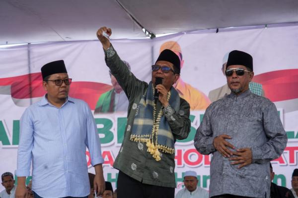 Selawat dan Istigosah Bareng IKAMA, Mahfud Didoakan Jadi Pemimpin Indonesia 