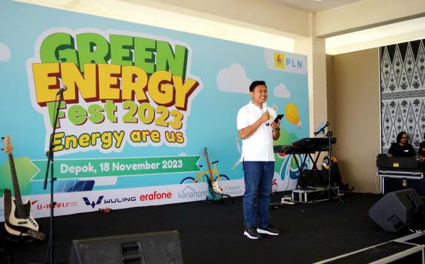 PLN UP3 Depok Gelar Green Energy Festival 2023, Ajak Masyarakat Depok Kendarai Kendaraan Listrik