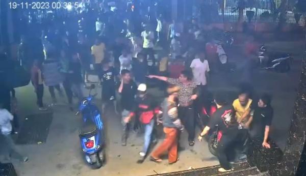 Kawanan Gangster Sedang Berkeliaran di Mauk Tangerang, Dibekuk Polisi