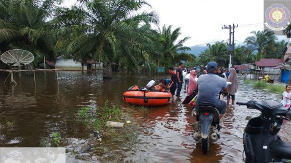 Banjir Terjang Aceh Selatan, 251 Warga Mengungsi