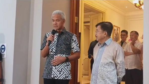 Partai Perindo Apresiasi Pertemuan Jusuf Kalla dan Ganjar Pranowo, Beliau Tokoh Bangsa