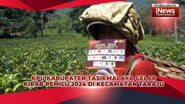 VIDEO: KPU Kabupaten Tasikmalaya Gelar Kirab Pemilu 2024 di Kecamatan Taraju
