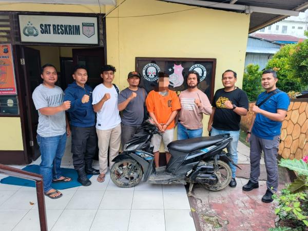 Tim Walet Sat Reskrim Polres Padangsidimpuan Ringkus Pelaku Curanmor Antar Provinsi