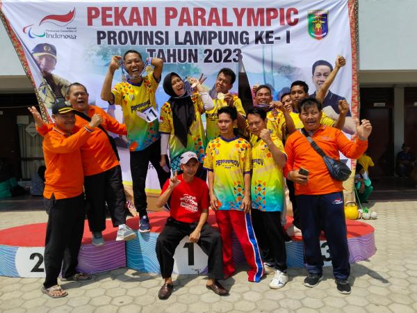 PeparProv Lampung ke 1 NPC Way Kanan Raih 3 Medali Emas, 2 Perak dan 2 Perunggu