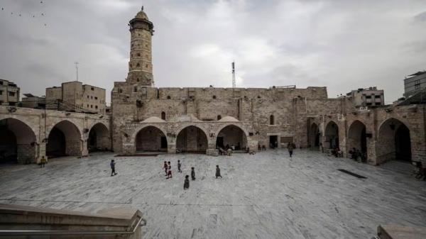 Masjid Legendaris di Gaza Hancur kena Serangan Udara Israel