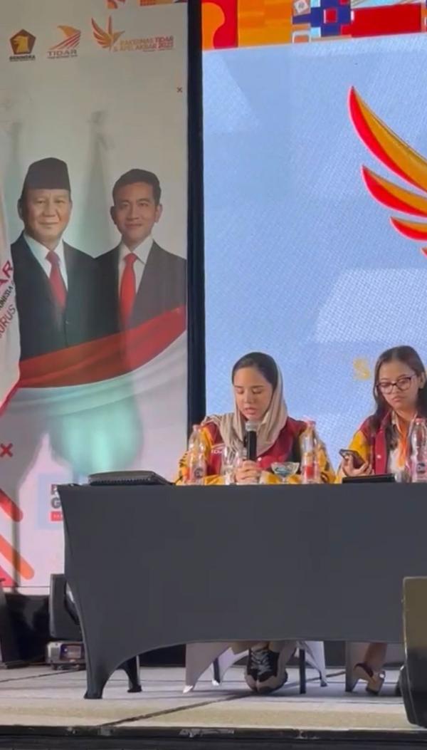Ketua Tidar NTB Rannya Agustyra Tanggapi Santai Serangan Kampanye Hitam ke Prabowo-Gibran