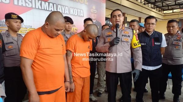 Kawanan Pencuri Uang Ratusan Juta Dibekuk Polsek Indihiang Polres Tasikmalaya Kota