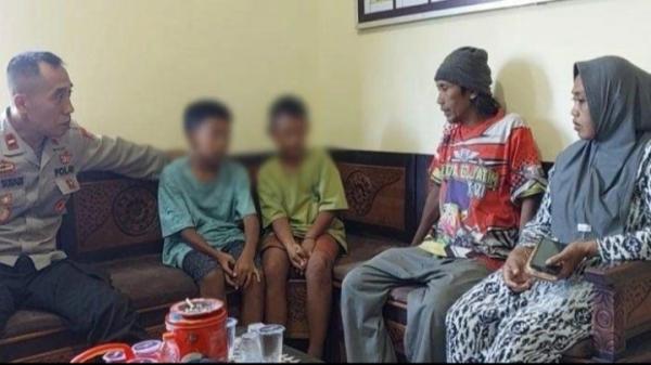 Edan, Dua Bocah Asal Sampang Madura Nekat ke Jakarta, Naik Motor Tanpa Pakai Helm
