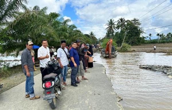 PUPR Aceh Barat Mulai Tangani Jalan Putus Akibat Banjir