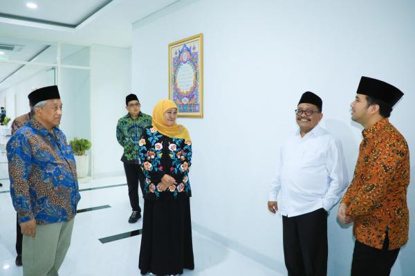 Gubernur Khofifah Resmikan MUI Tower Jatim Senilai Rp36,9  Miliar