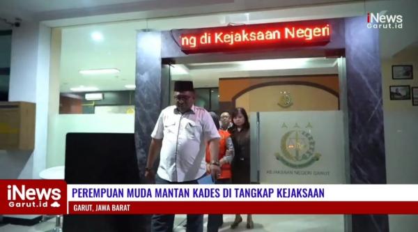 VIDEO : Sempat Buron, Mantan Kades di Garut Korupsi Dana Desa Ditangkap