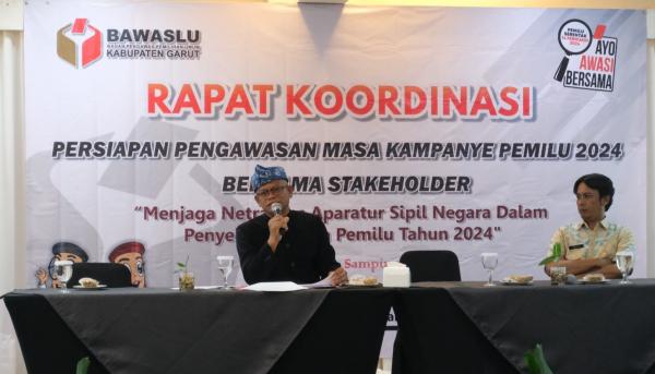 Jelang Pemilu 2024, Pemkab Garut Bentuk Tim Untuk Pantau Netralitas ASN