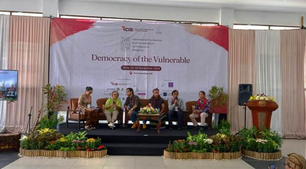 Momentum Pemilu, Konferensi ICIR di Solo Bahas Pentingnya Menjaga Demokrasi