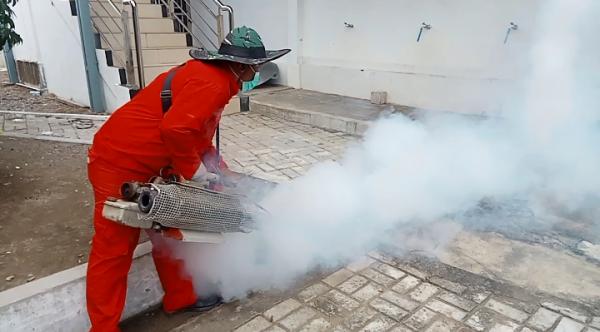 Kasus Demam Berdarah Dengue Meningkat di Pidie Jaya, Rumah Dinas Plt Bupati di Fogging
