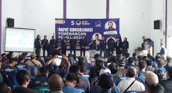 Caleg Nasdem Ciamis Kompak Perkuat Mesin Partai Jelang Pemilu 2024