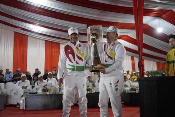 Porwil Sumatera XI Resmi Ditutup Riau Hattrick Juara Umum