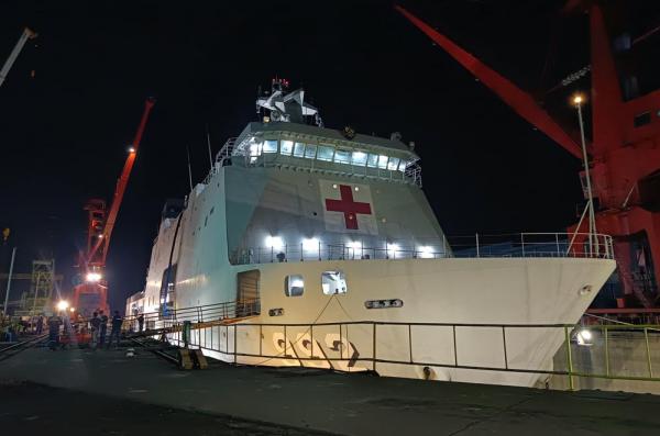 Kapal Rumah Sakit Besutan PT PAL Indonesia Siap Bertugas ke Palestina