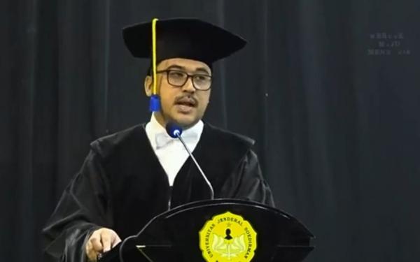 Prof Adhi Iman Sulaiman Dikukuhkan Jadi Guru Besar Pertama Jurusan Komunikasi Unsoed