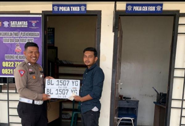 Tingkatkan Layanan Samsat,Satlantas Polres Bener Meriah Sebar No Hp Pengambilan TNKB