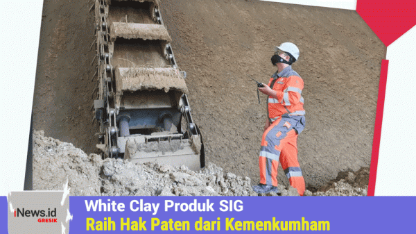 Pertama di Industri Semen, White Clay Produk SIG Raih Hak Paten dari Kemenkumham