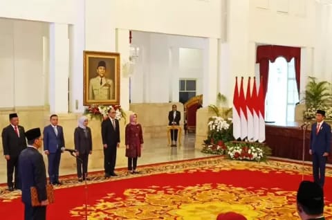Nawawi Pomolango Dilantik Presiden Jokowi, Resmi Jabat Ketua KPK  Sementara