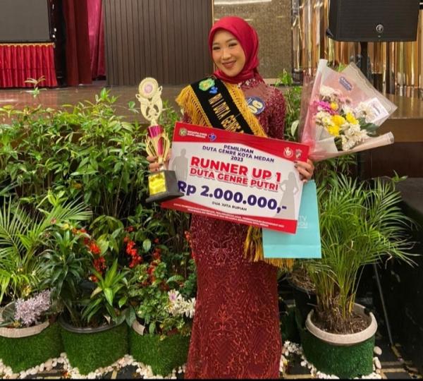 Cerita Salsabila, Runner Up 1 Duta Genre Kota Medan