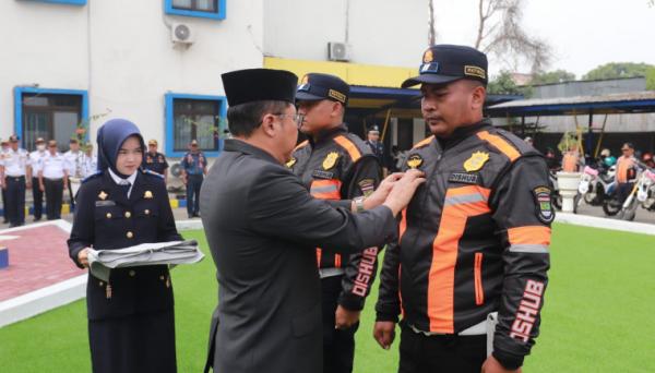 Ratusan Anggota Tim Wasdal Gercep Tangerang Dikukuhkan, untuk Mengatasi Gangguan Lalu Lintas