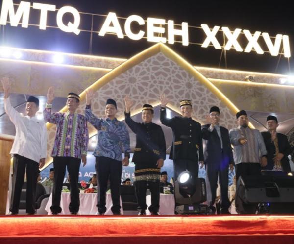 Tantawi Hadiri Pembukaan MTQ Aceh ke- XXXVI di Simeulue