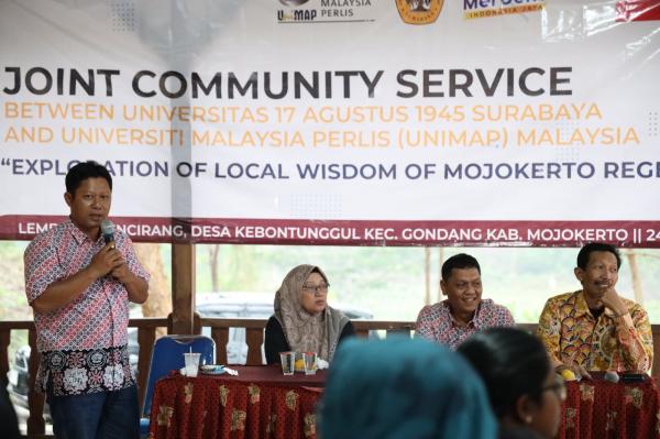 Sinergi Lintas Negara, Untag Surabaya dan Unimap Malaysia Berdayakan Desa Kebontunggul Mojokerto