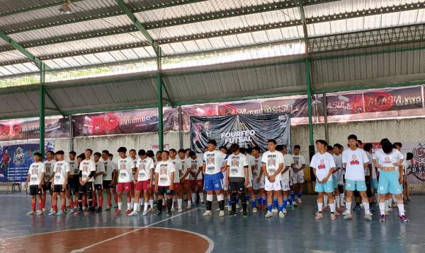 Terinspirasi Ganjar, Orang Muda Ganjar Bareng Fun Game Sport Gelar Turnamen Fourfeo Futsal