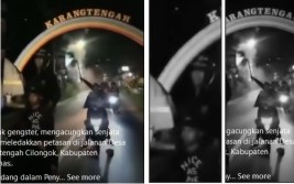 Viral Konvoi Remaja Bawa Celurit Berlagak Gangster di Banyumas, Warganet Bereaksi!