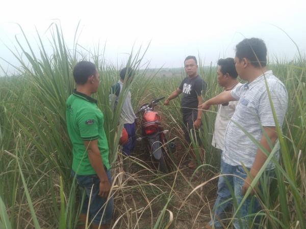 Polisi Ungkap Motor Ditemukan Warga di Kebun Tebu Negara Batin Merupakan Hasil Curas TKP di Tubaba