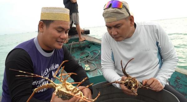 Agar Habitat Lobster di Pandeglang Tetap Terjaga, Mayjen TNI Kunto Arief Wibowo Gagas Rumah Lobster