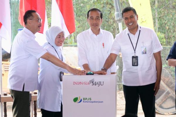 Presiden Jokowi Groundbreaking Kantor Pusat BPJS Ketenagakerjaan di IKN, Begini Konsepnya