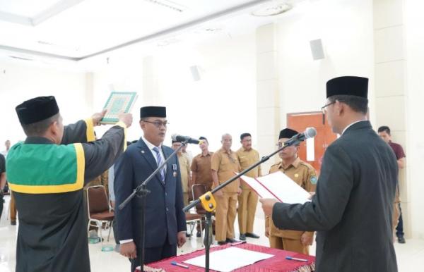 Penjabat (Pj) Sekda Aceh Selatan Ilham Sahputra, S.STP, M.Si Dilantik
