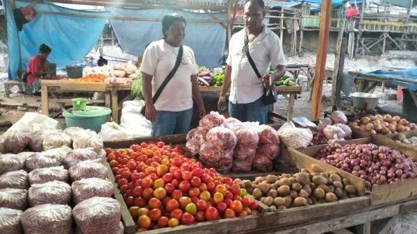 Pasokan Berkurang,  Harga Komoditi Pangan di Pasar Baru Kefamenanu Merangkak Naik