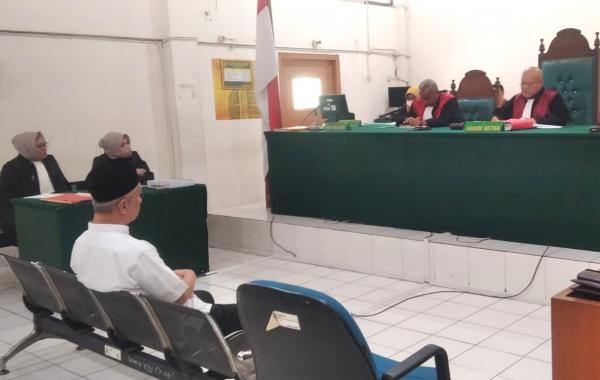Hakim PN Palembang Tolak Eksepsi Terdakwa Kasus Dugaan Penipuan dan Penggelapan Eddy Ganefo
