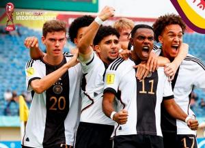 Timnas Jerman U-17 Lolos ke Final, Menang Adu Penalti atas Argentina U-17 di Piala Dunia U-17 2023