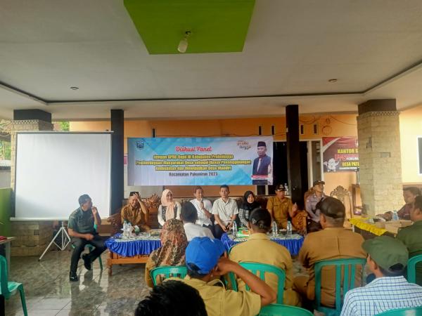 Lima Desa di Kecamatan Pakuniran Ikuti Diskusi Panel