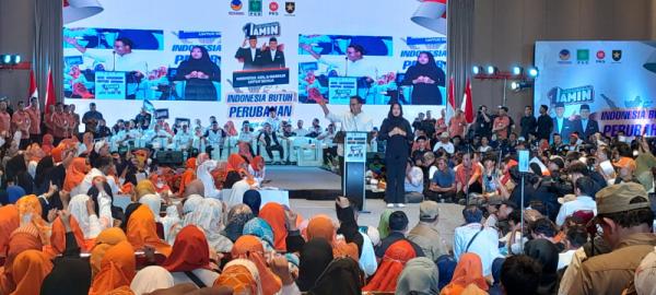 Kampanye di Bandung, Anies Baswedan Ajak Simpatisan Tidak Sebarkan Berita Hoaks